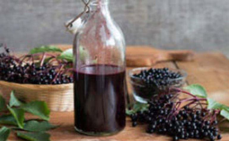 Anti – Viral Elderberry Syrup Recipe